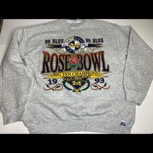 Vtg Michigan 1993 Rose Bowl shirt Men's M women L